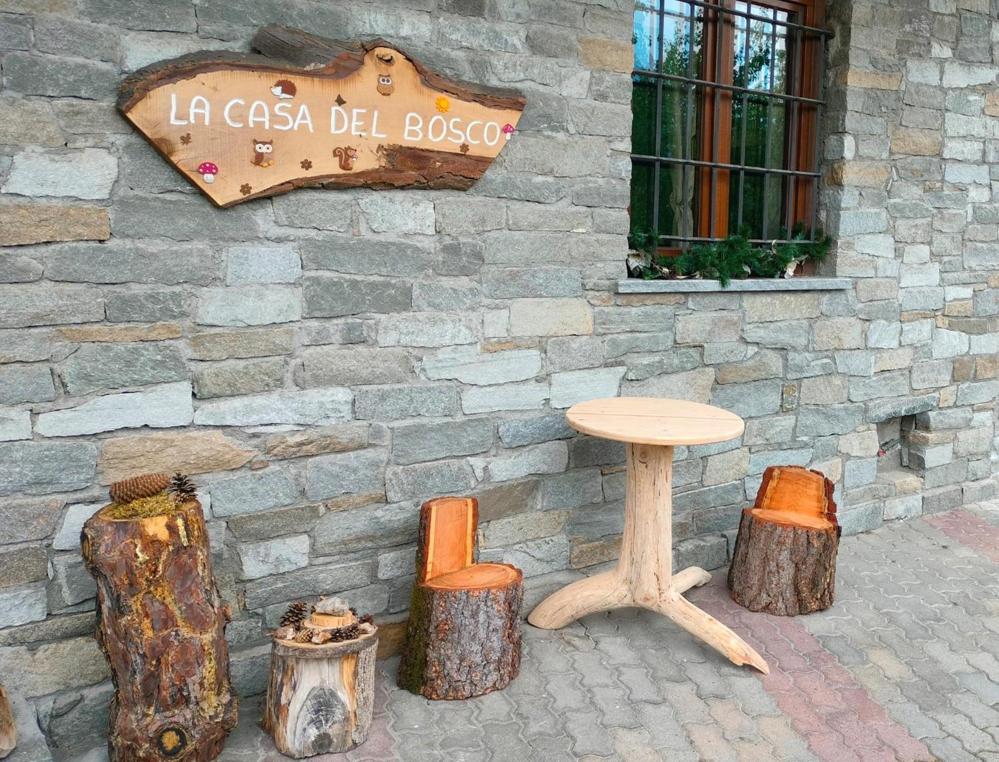 La Casa Del Bosco Aosta Exterior foto